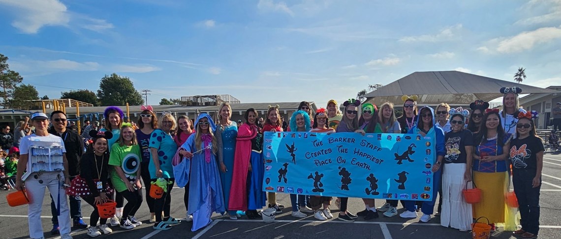 Barker Teachers have Spirit 