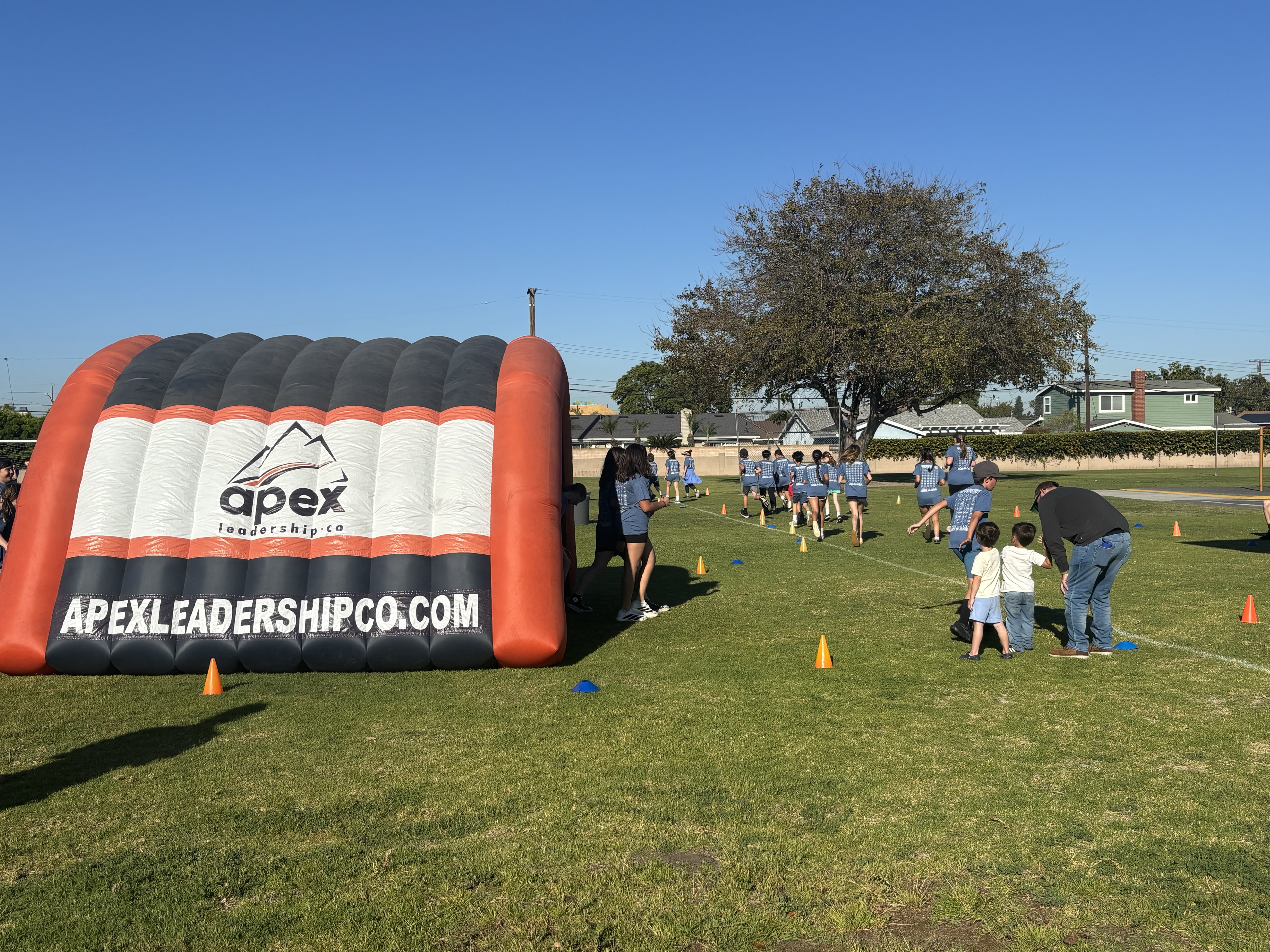 On 3/12 we had a Apex fun run event 